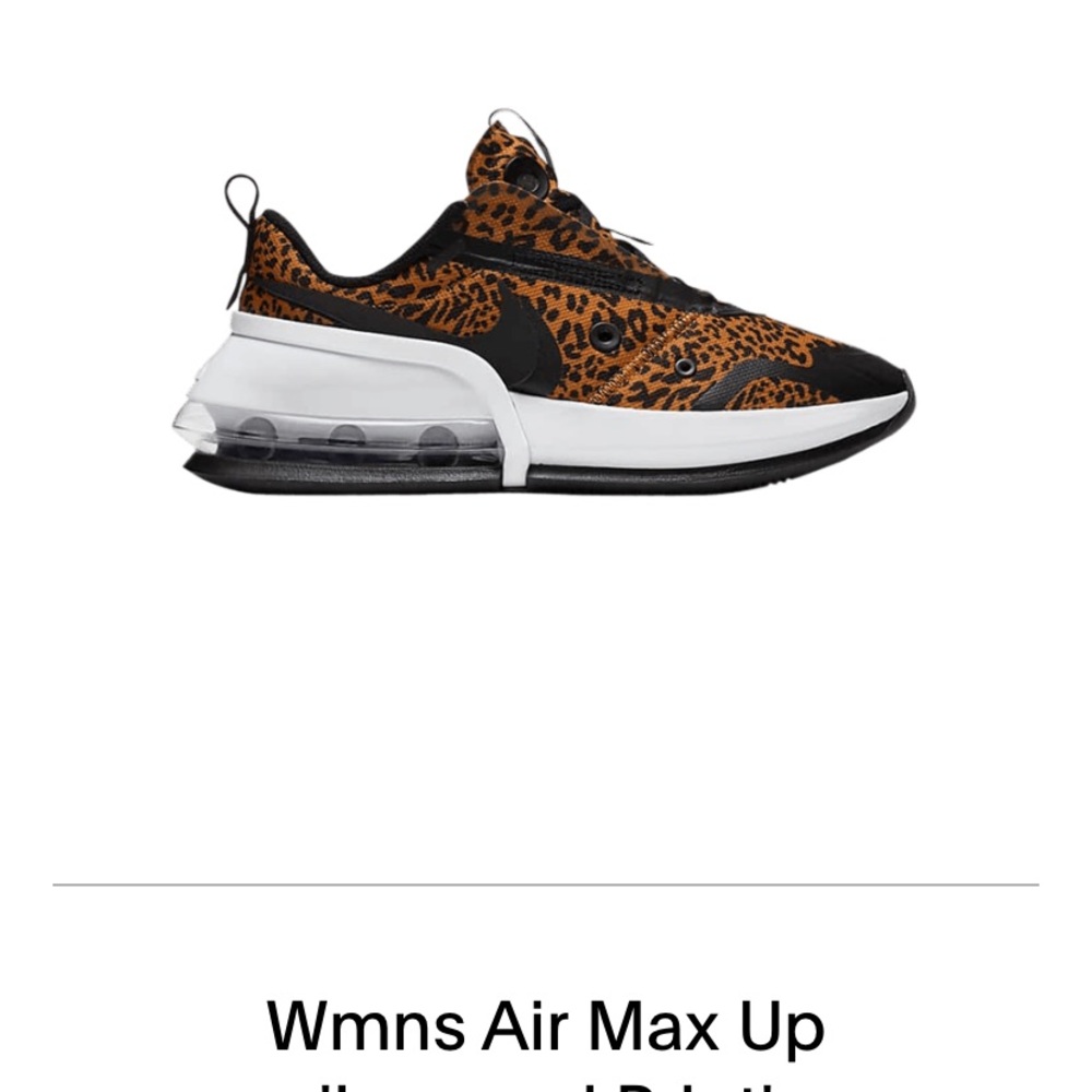 Nike Air max up in leopard